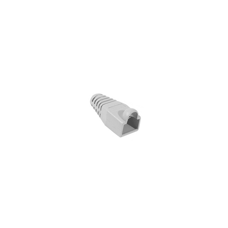 Manchon Gris pour RJ45 - Diam 6.1 mm - Paquet de 10 pcs