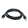 Cordon USB 2.0 A-B M / M - AWG28/24 - Noir - 1.8m 