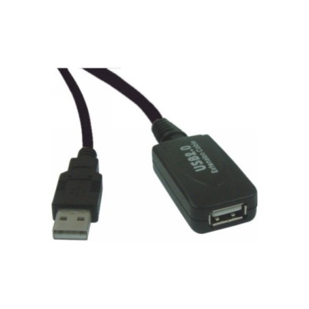 Rallonge amplifiée USB 2.0 A-A M/F - 0.20m