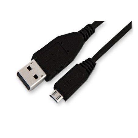 Cordon USB2.0 A Mâle / Micro USB A Mâle - 1.80m