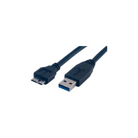 Cordon USB3.0 A Mâle / Micro USB B Mâle - 1.80m