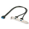 Equerre 2 ports USB3.0