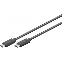 Cordon USB 3.1 - Type C - SuperSpeed - 60W - 0.5m
