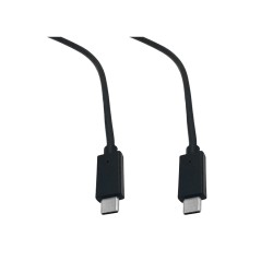 Cordon USB-C 2.0 (100W / 20V / 5A) Noir M/M - 1m