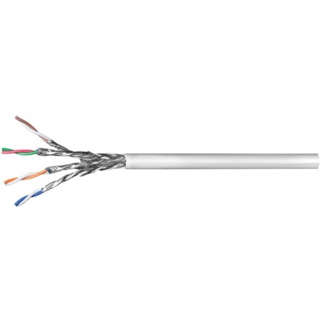 Câble SFTP monobrin Cat 6 Gris - 305m - CCA