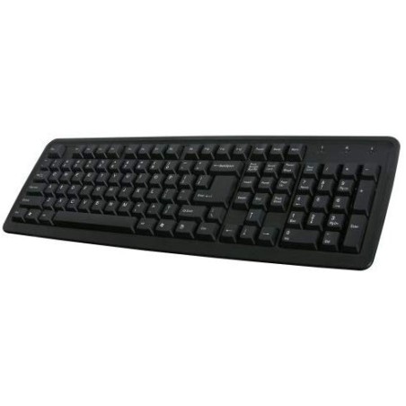 Clavier PERIXX Qwerty US noir - PS/2