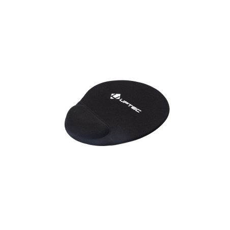 UPTEC - Tapis de souris NOIR avec repose poignet en gel