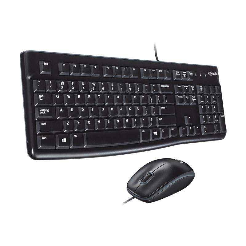 LOGITECH - Desktop MK120 - Clavier - USB - souris - 920-002539