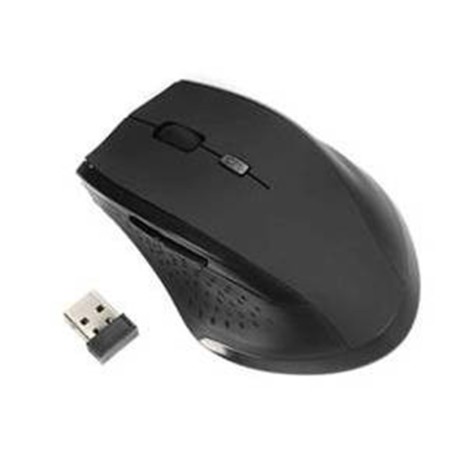 Souris UPTEC sans fil noire ergonomique - USB - 1600dpi  