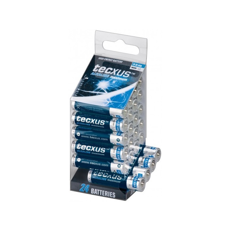 Piles alcaline LR 3 - AAA - pack de 24