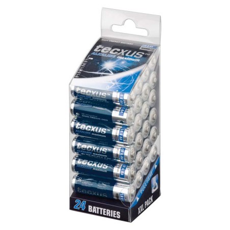 Piles alcaline LR 6 - AA - pack de 24