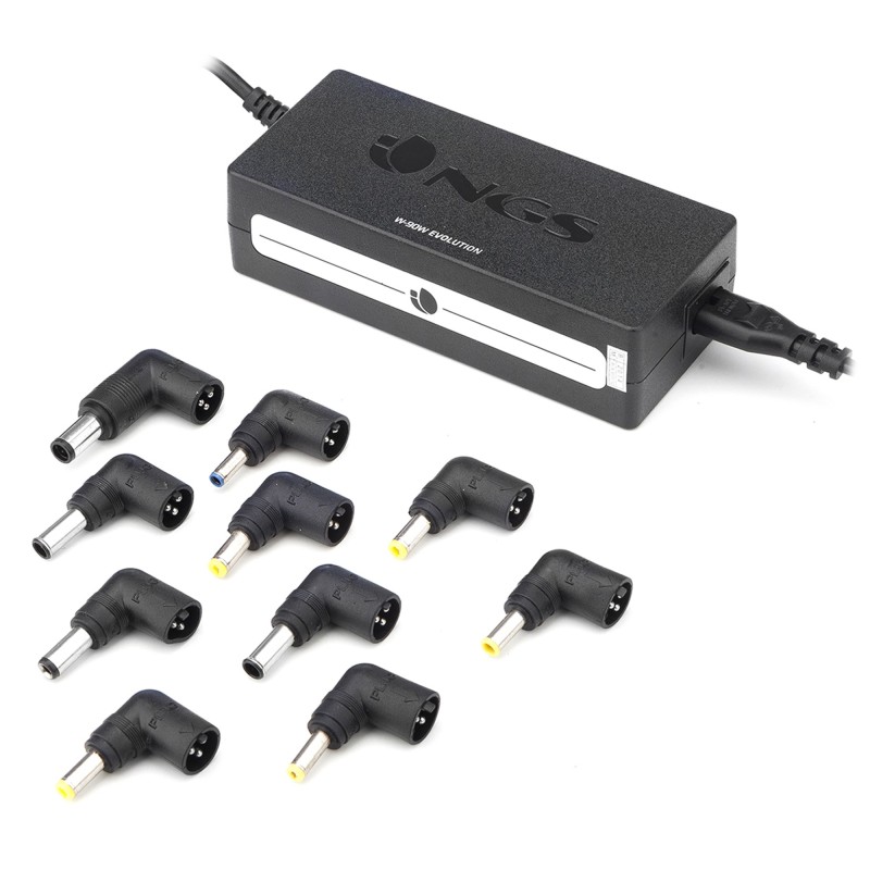 Chargeur secteur universel pour notebook 90W (avec adaptateur lenovo)