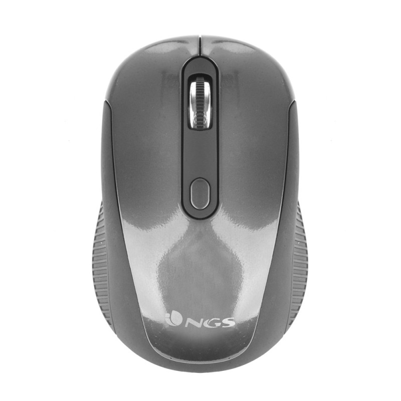 Souris optique sans fil grise - 2.4Ghz - 800/1600 dpi - NGS