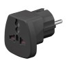 Adaptateur de voyage UK-FR - Noir