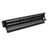 UPTEC - Panneau 19" 2U - KeyStone - 48 ports nu RJ45