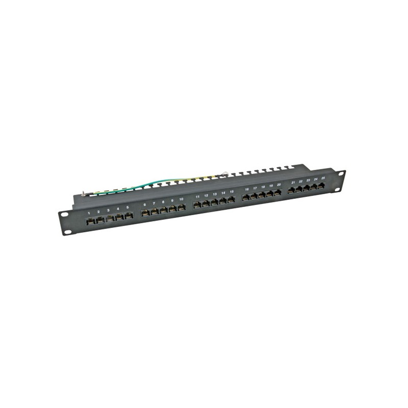 UPTEC - Panneau téléphonique 1U Cat 3 25 ports 3-6/4-5