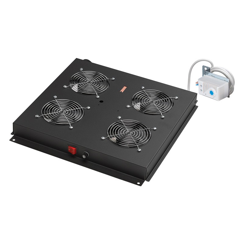 UPTEC v2 - Plaque de ventilation avec 4 ventilos + thermostat 