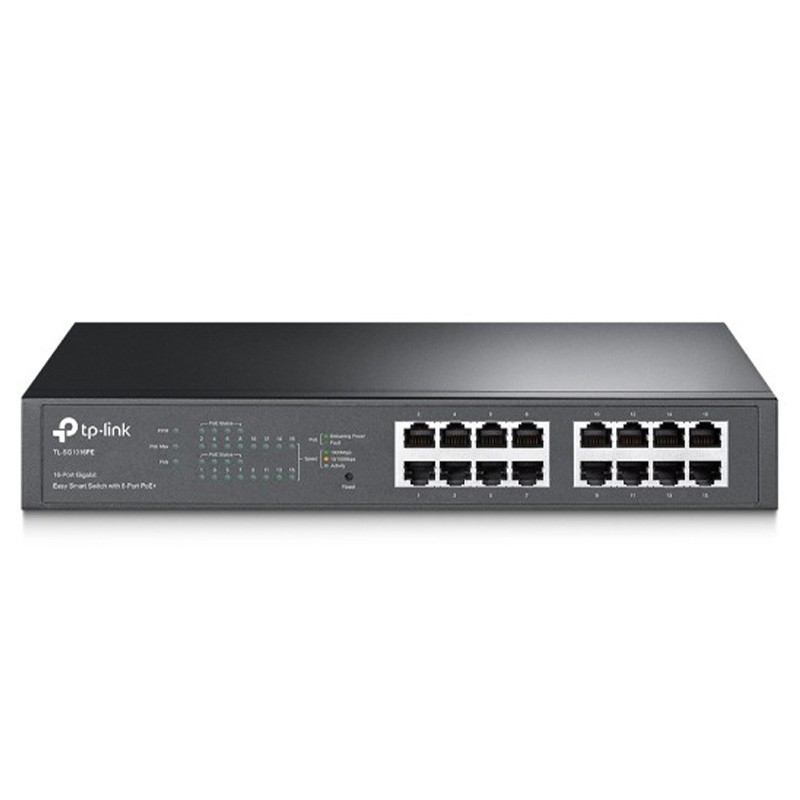 TP-LINK - Switch 16 ports Gigabit dont 8 Ports PoE+ - TL-SG1016PE