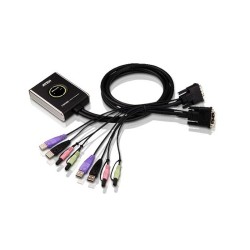 ATEN - CS682 - Commutateur KVM câble DVI/audio USB - 2 ports 