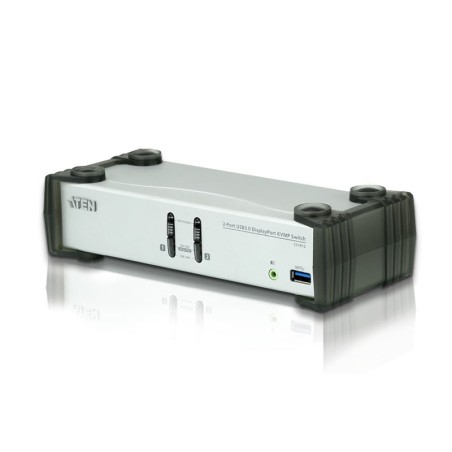 ATEN - CS1912 - Commutateur KVMP™ DisplayPort 2 ports USB 3.0 câbles 