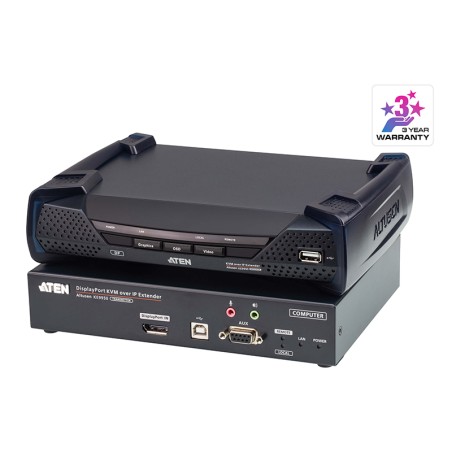 ATEN - KE9950 - Système d'extension KVM un affichage DP 4K sur IP