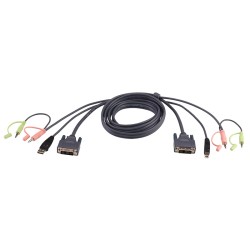 ATEN - 2L-7D05U - Câble KVM DVI-D USB Single Link 5m