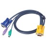ATEN - 2L-5202P - Câble KVM 1.8m PS/2 avec SPHD 3en1