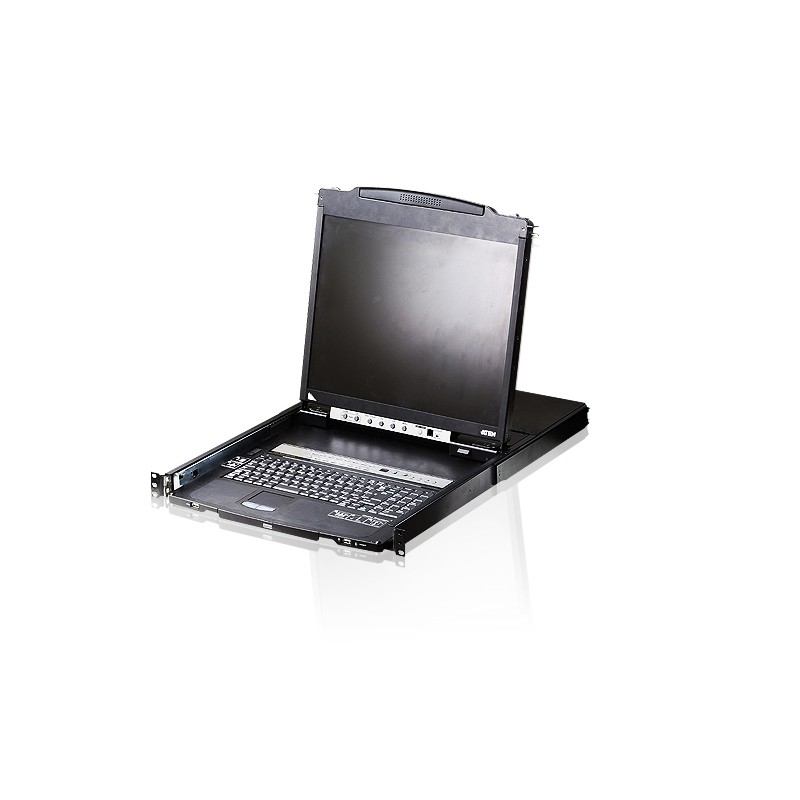 ATEN - CL5816N - Commutateur KVM VGA LCD à 2 rails PS/2-USB -16 ports