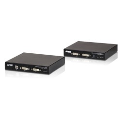 ATEN - CE624 - Système d'extension KVM USB DVI Dual View HDBaseT™ 2.0