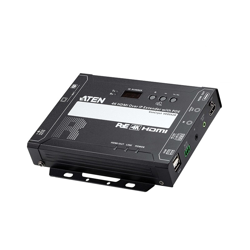 ATEN - VE8952R - Récepteur HDMI 4K sur IP avec PoE