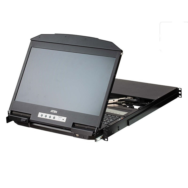 ATEN - CL3884NW - Commutateur KVM HDMI multivue LCD 18.5" USB 4ports