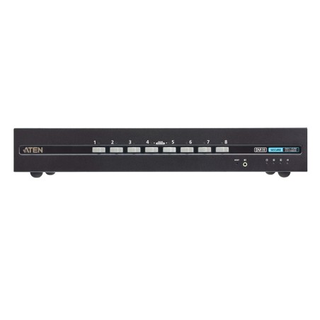 ATEN -CS1148D4-Commutateur KVM sécurisé à double écran DVI 8ports USB