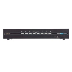 ATEN - CS1188D4C - Commutateur KVM sécurisé DVI 8 ports USB avec CAC