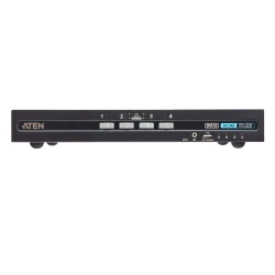 ATEN - CS1184D4C - Commutateur KVM sécurisé DVI à 4 ports USB avec CA