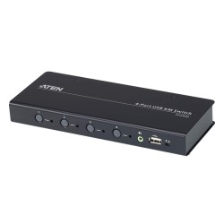 ATEN - CS724KM - Commutateur KM sans limite USB à 4 ports