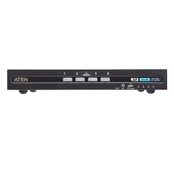 ATEN - CS1184DP4C - Commutateur KVM sécurisé DP à 4ports USB avec CAC