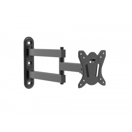 Support écran UPTEC articulé noir 10-27" - 30Kg max - Vesa 75/100