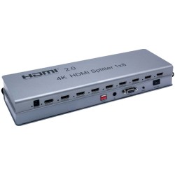 Splitter HDMI 2.0 - 8 ports - 3840x2160@60Hz