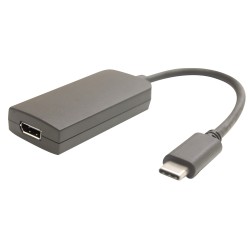 Adaptateur USB3.1 type C mâle vers DisplayPort 1.2 femelle - 0.2m
