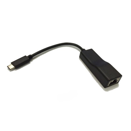 Adaptateur USB3.1 type C mâle vers Ethernet F RJ45 Giga - 0.1m