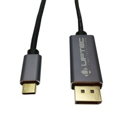 UPTEC - Cordon USB 3.1 Type C vers DisplayPort M/M - 1.8m