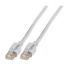 Cordon RJ45 CAT6A S/FTP à repérage lumineux Gris - 3m