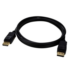 Cordon DisplayPort 1.4 M/M noir – AWG30 - 2m  