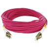 Cordon FO Duplex multimode 50/125 OM4 Violet