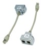 Eclateur de paires Cat 5e STP M / F / F - 0.15m