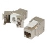 UPTEC - Embase RJ45 Keystone Cat 6 FTP à sertissage rapide