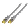 Cordon RJ45 C7 SFTP 4P Gris manchons gris - 3m