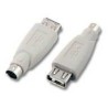 Adaptateur USB femelle vers PS/2 mâle  monobloc