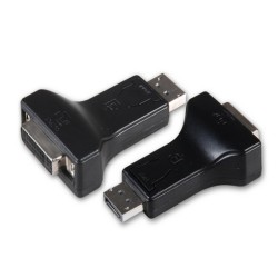 Adaptateur DisplayPort 1.1 M vers DVI-I (24+5) F - monobloc