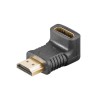 Adaptateur HDMI M / F - Coudé gauche 270°